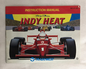 COMPLETO Danny Sullivan's INDY HEAT Nintendo NES manuale CIB BOX cartuccia RACING