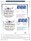 bs6 GB AIRMAIL 15 Aug 1977 BRITISH AIRWYS HELICOPTER FIRST FLIGHT TO OIL RIG