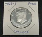 2025 S SILVER PROOF Kennedy Half Dollar 99.9% Silver Gem Proof