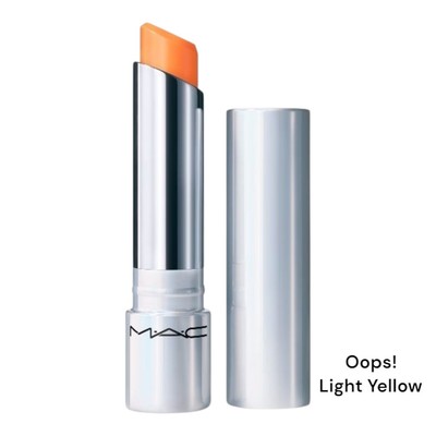 MAC Glow Play Tendertalk Lip Balm Oops!/Light Yellow Brand New With Box