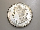 1889-S $1 MORGAN SILVER ONE DOLLAR CH/GEM BU