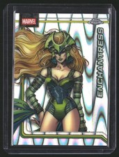 2026 Topps Chrome Marvel Comics #35 Enchantress RayWave Refractor