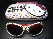 Hello Kitty Young Girl's Sunglasses With Hello Kitty Hard Case T1 