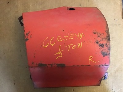 1960-66 Chevy Truck C10 RH Upper Fender Panel W/ Antenna Hole OEM