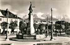 Sallanches Place Charles Albert et Mont-Blanc