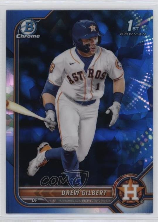 2022 Bowman Chrome Draft Sapphire Edition Drew Gilbert #BDC-152 9m2