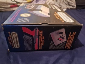 Boxed Nintendo NES console and Mario/Duck Hunt Game
