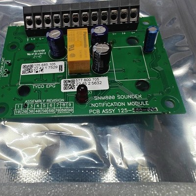 TYCO SNM800 Schallmelder-Alarmmodul 125-585-603