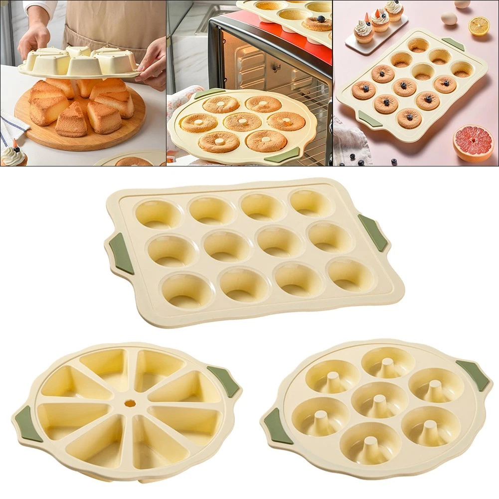 Kitchen Silicone Mini Muffin Pans Freezer Safe Microwave Safe Oven Safe