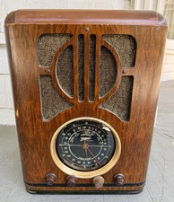 Rare 1938 Zenith 5X230 Tombstone Antique Radio - Read Description!