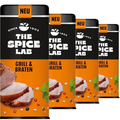 Grill und Braten TheSpiceLab - Moguntia 4 Dosen mit 160g (30,94 EUR/kg)