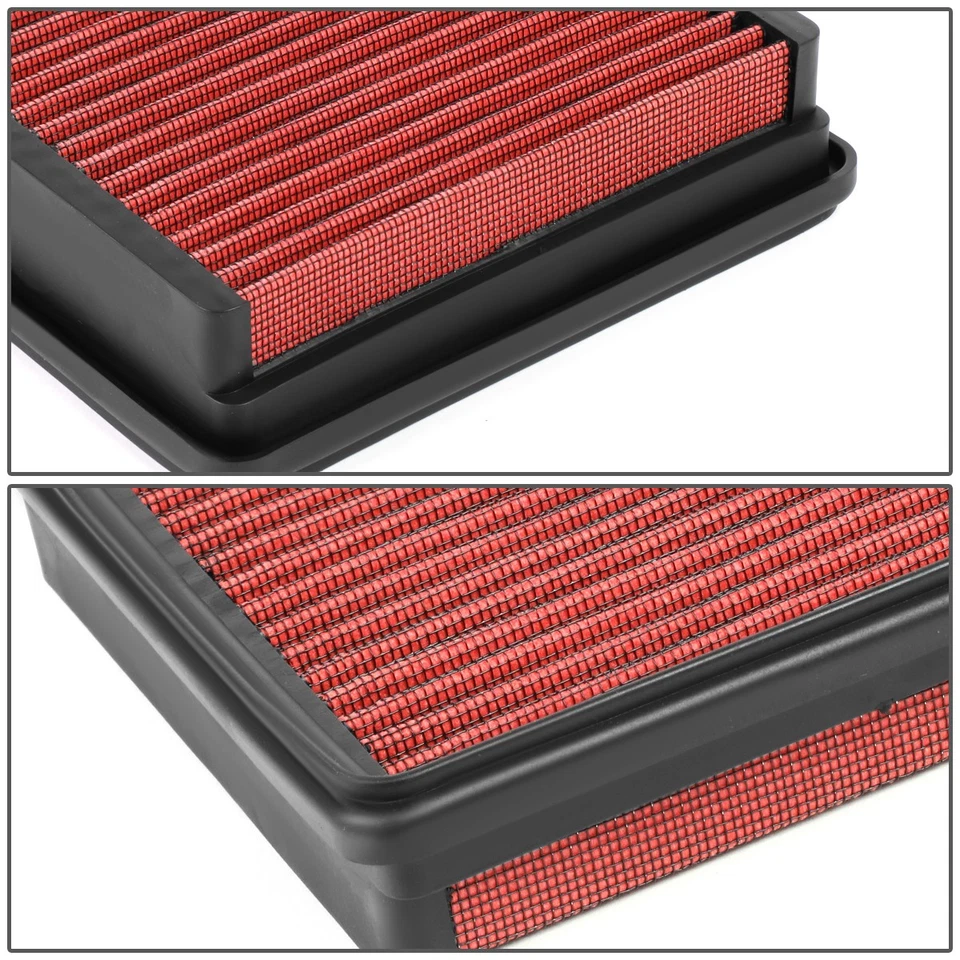 PARA 85-92 CHEVY CAMARO 2.8/5.0/5.7 FILTRO DE AIRE PANEL DESPLEGABLE DE REPUESTO LAVABLE Foto 3 de 4