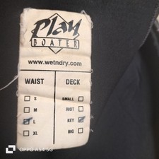 Large keyhole playboata spray deck