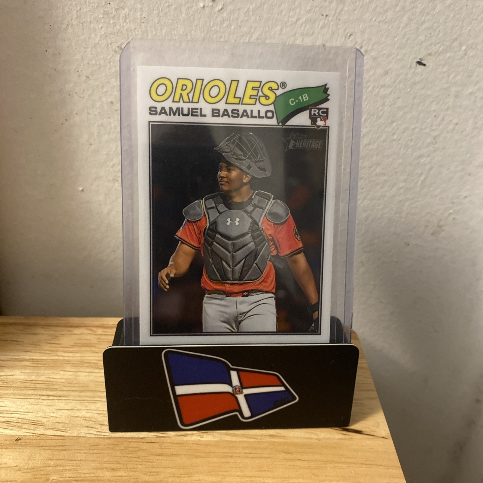 2026 Topps Heritage Chrome Samuel Basallo #175 Rookie RC Orioles