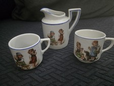 Antique German Miniature Tea Set 3 Pieces