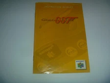 (Instruction Manual Only) (NO GAME) Nintendo 64 "Goldeneye 007"