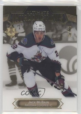 2022-23 Ultimate Collection Introductions Gold 40/49 Jack McBain Rookie RC 8tn