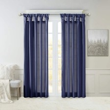 Madison Park window Twist Tab Lined Window Curtain 50" x 84" Panel curtain