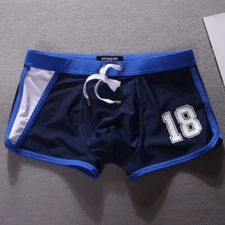 SEOBEAN men's Sexy Beach boxer Swimwear Swim Trunks new design