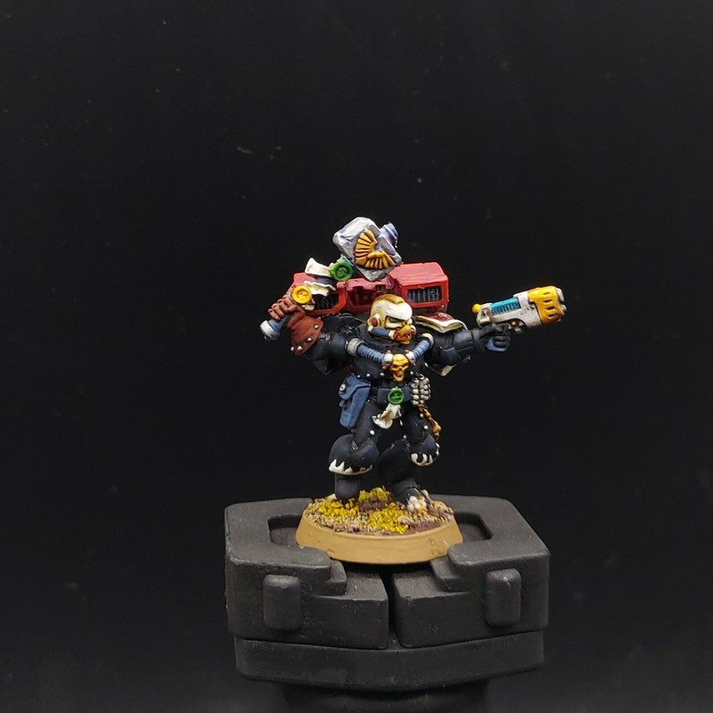 Pro Painted Warhammer 40k Red Scorpions Captain METAL OOP Games Workshop Space M