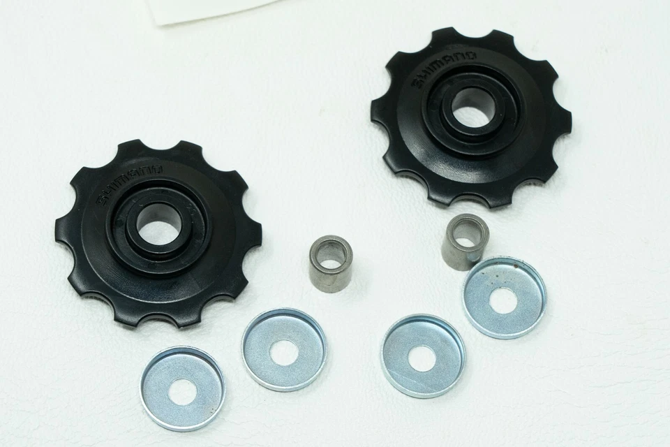 NOS SHIMANO 5639810 REAR MECH DERAILLEUR JOCKEYS PULLEYS VINTAGE OLD 7s 8s SPEED - Image 4 of 4