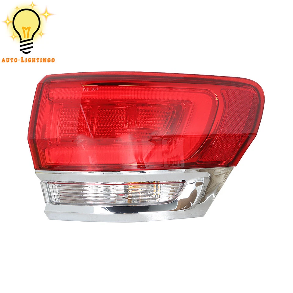 Passenger  Side For Jeep Grand Cherokee 2014-2018 Rear Tail Light Brake Lamp - Image 3 of 4