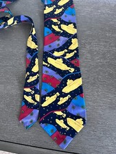Beatles Yellow Submarine 100 Silk Tie 1991 Apple Corps Ltd Manhattan Menswear