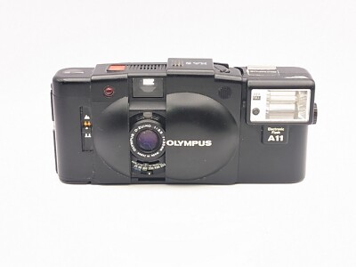 Olympus XA2 35mm Compact Film Camera w/ A11 Flash (5306972) | eBay UK