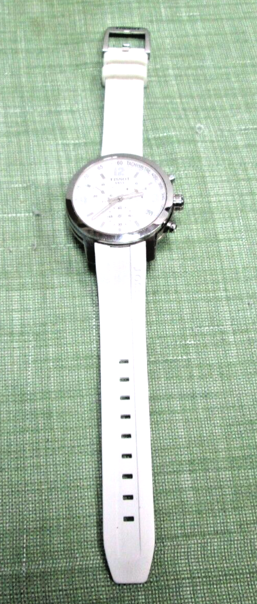 Tissot T-Sport PRC 200 Quartz Chronograph Men's Watch White