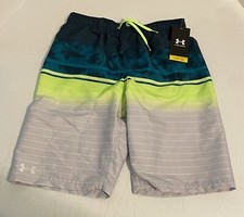 Under Armour Boys Boardshorts Swimsuit UPF 50 Boys Youth Size - XL Swimwear NWT