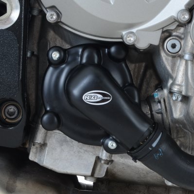 Protection de carter gauche de pompe à eau noir R&G pour moto BMW S1000RR