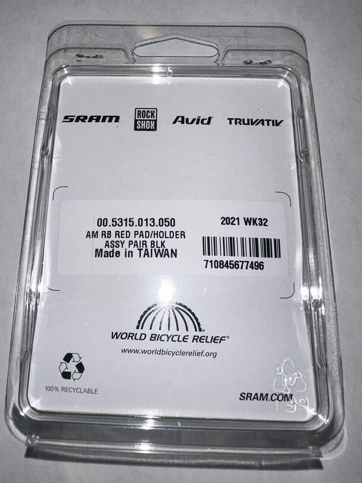 NEW SRAM Red 2012+ Swiss Stop Rim Brake Pad & Holder Kit Black Pair new in box! - Image 4 of 4