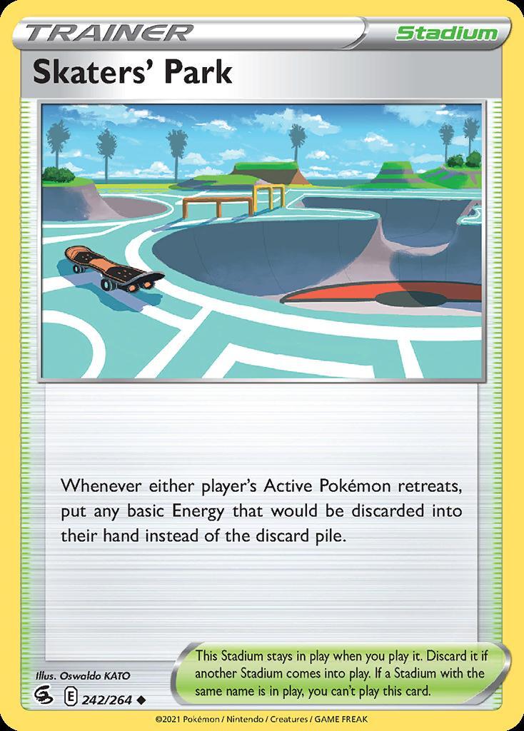 Pokemon Skaters' Park (242/286) Fusion Strike LP