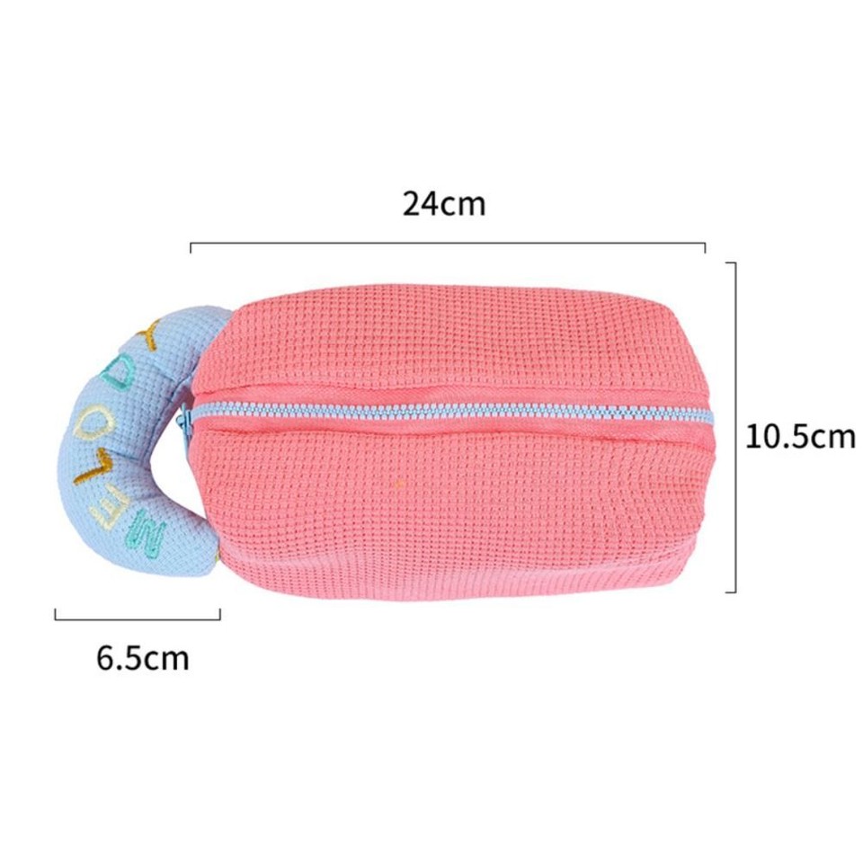 Dirt Resistant Pencil Case Large Capacity Stationery Organizer Pen Bag