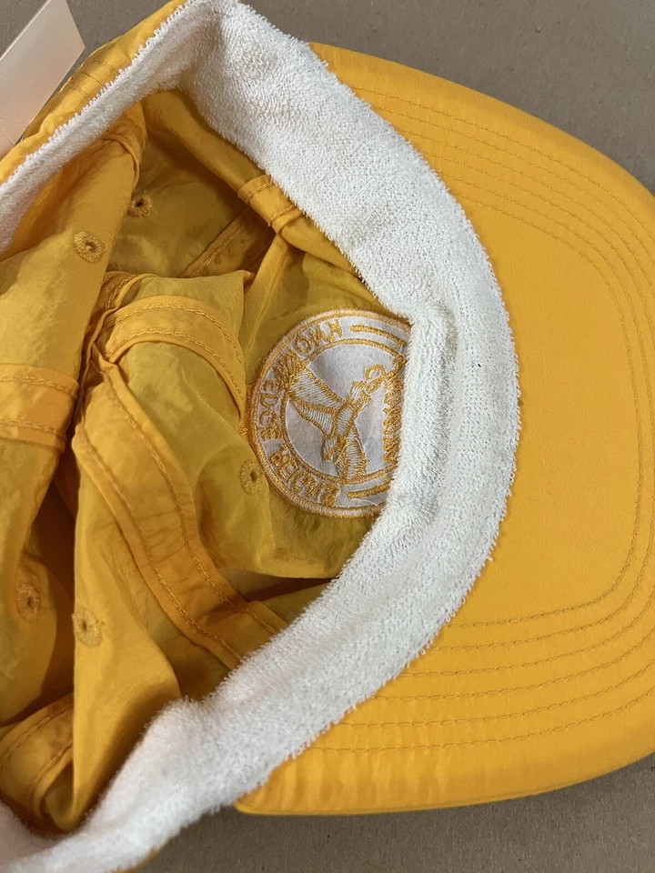 SS16 Supreme Wildlife 6 Paneles Nylon Knowledge Reigns Gorra Sombrero Amarillo 2016 Foto 4 de 4