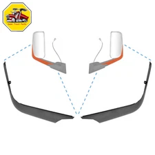 Door Mirror Arm Cover Black For Freightliner Cascadia Left&Right Side 2018-2023