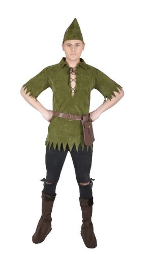 California Costumes, Peter Pan, Adulto, Verde, Small California Costumes, Peter Pan, Adulto, Verde, Small