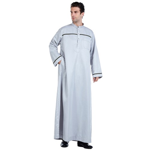 Islamic Saudi Mens&Boy Thobe Jubba Daffah Dishdasha Thawb Thoub Muslim Robe Arab - Picture 161 of 306