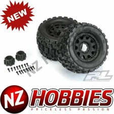 Pro-Line PRO1012710 Badlands MX38 3.8" MTD Raid 8x32 17mm MT F/R