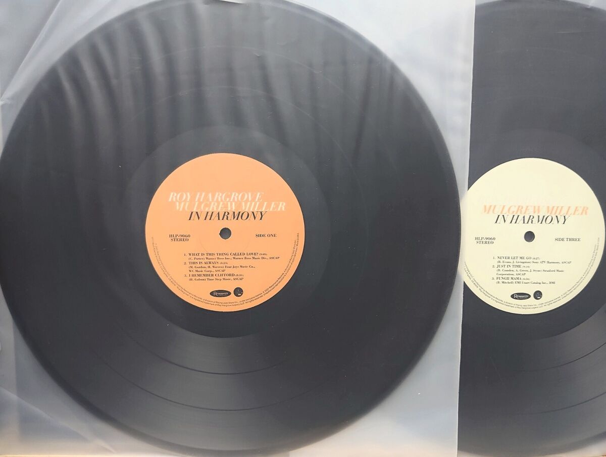 Roy Hargrove In Harmony アナログレコード 2LP 限定盤 - メルカリ