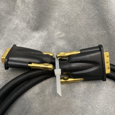 Genuine Monster Cable DVI400 - 1M - DVI-D Video Cable - Gold Plated Excellent