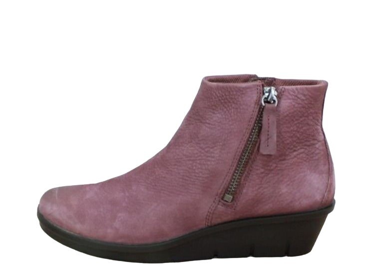 ecco skyler wedge bootie black