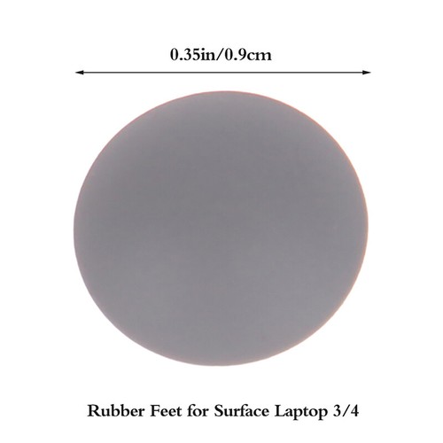 1Pc Laptop Non-Slip Foot Pad Rubber Cushion For Microsoft Surface Laptop 3 4 - Afbeelding 2 van 16