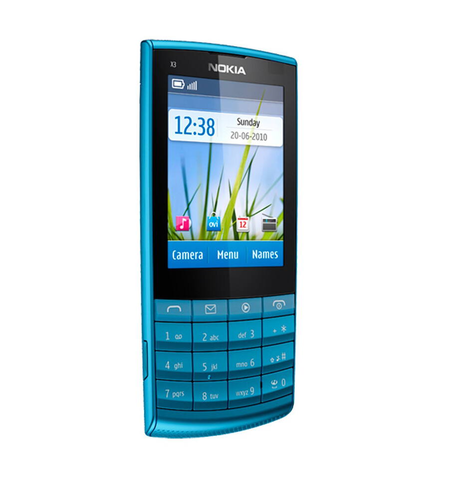ノキア Nokia X3-02 Wifi 3G 本体　画面フィルムあり Original Nokia X3-02 TouchScreen WIFI MP3 5.0MP 3G FM Mobile