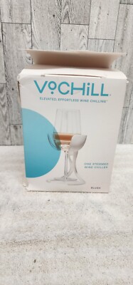 NEW VOCHILL PERSONAL ELEVATED EFFORTLESS WINE GLASS CHILLER QUARTZ 