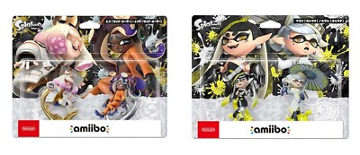 amiibo Squid Sisters Off The Hook set Splatoon 3 Nintendo switch Figure set JP