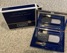 Alexandra de Markoff Outlasting Eye Shapers JET CONTOUR / SILVER CLOUD HIGHLIGHT