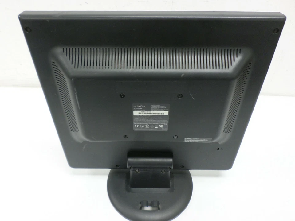 Planar 19"  PL1910M LCD Monitor 997-2797-00 No Power Supply  - Image 4 of 4