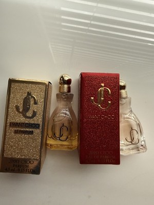 Women's Perfume Set: Jimmy Choo i Want Choo Le Parfum + I Want Choo EDP 4.5 ml 