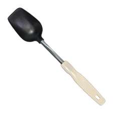 Vintage Ekco-like Nylon Solid Serving Basting Spoon 11.5” Black Almond Japan